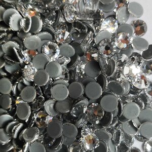 ss10 Rhinestones glass  Crystal | Hot fix Rhinestones | 1440 pcs | Glass Rhinestones ss10 for swimsuits