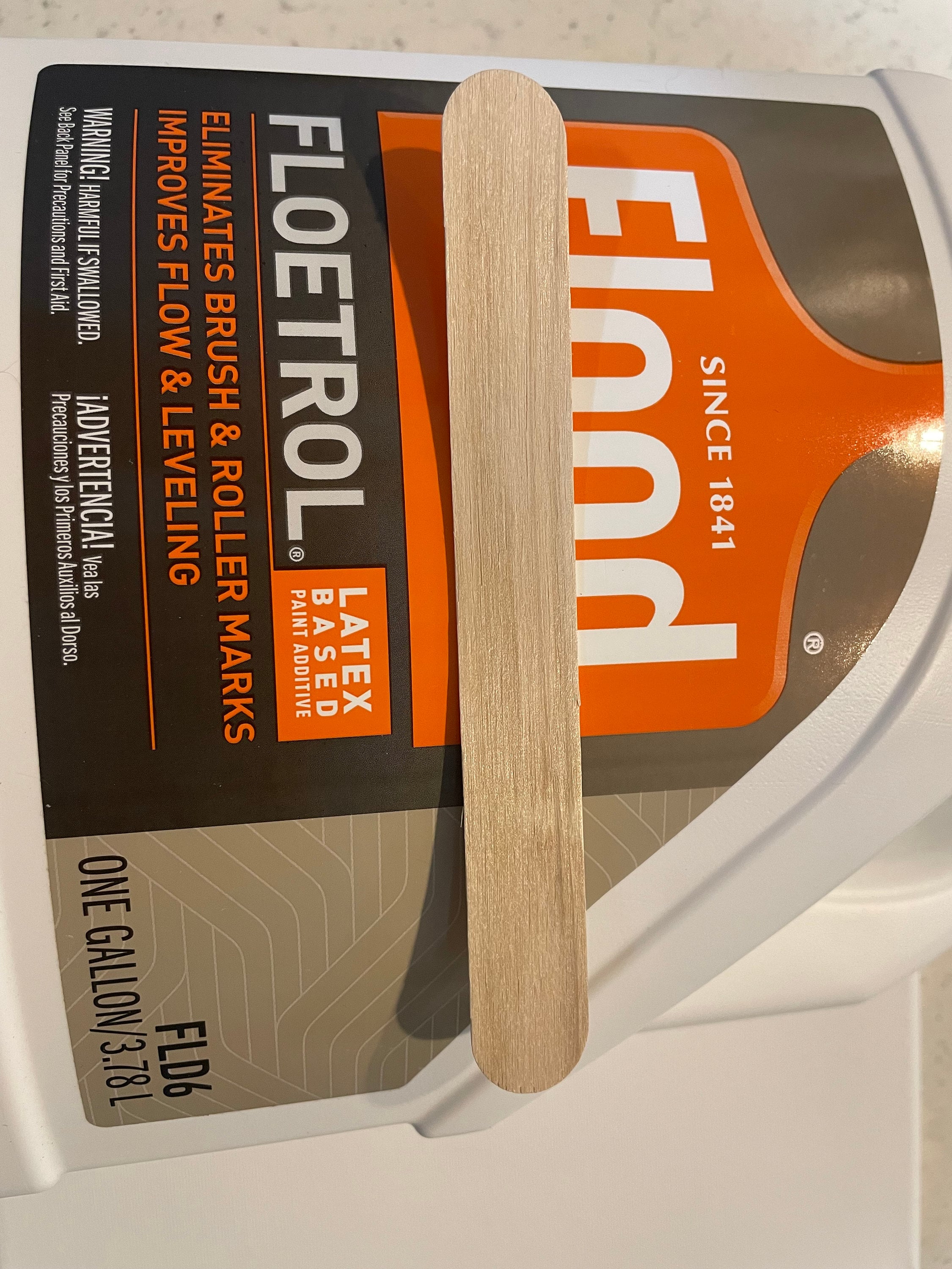 Flood Floetrol Clear Latex Paint Additive. Fluid Paint Thinner. Flood