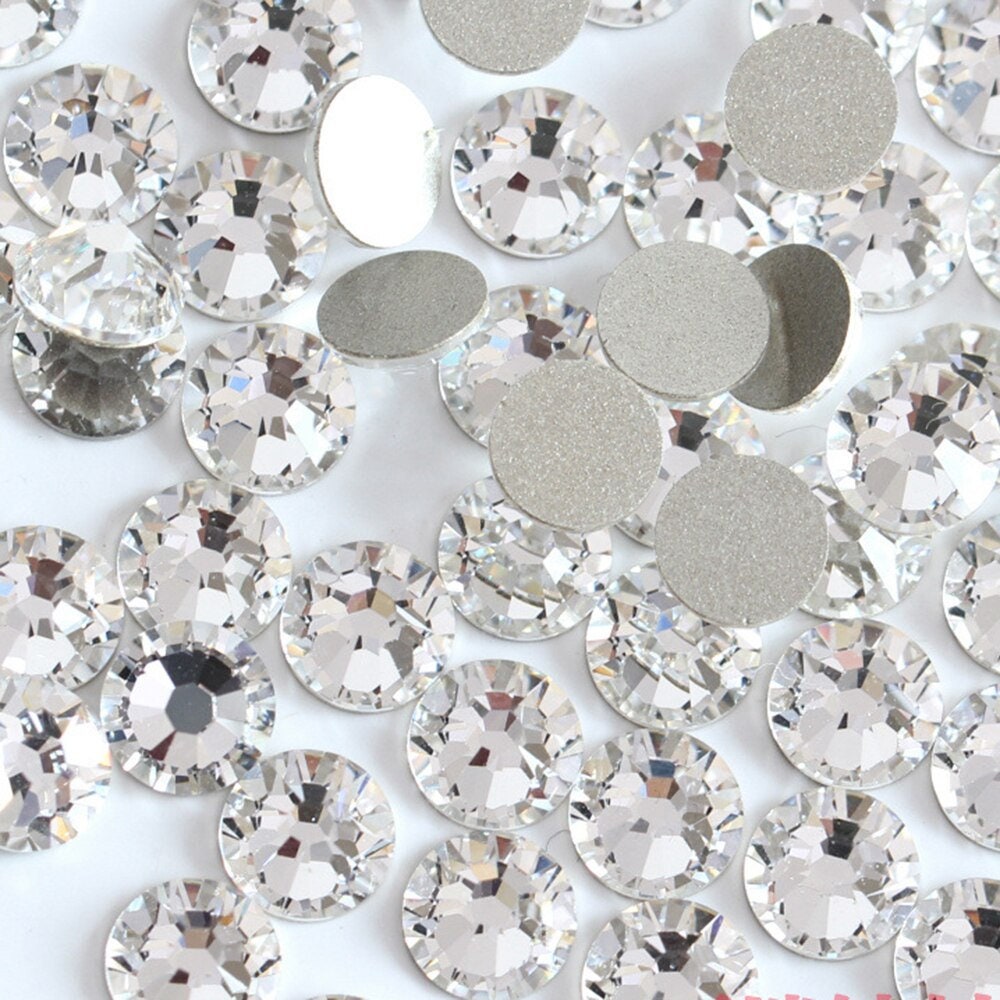 Hot Fix Mix Ss6, Ss10, Ss16, Ss20 Ss30 Montana Rhinestones for Clothes,  Dance Costumes, Rhinestones for Gymnastic Leotards Decor. 