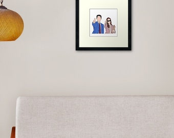 kdrama Gift Art canvas Printable ~ Korean Drama 빈센조