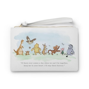 Classic Winnie The Pooh & Friends Clutch Purse