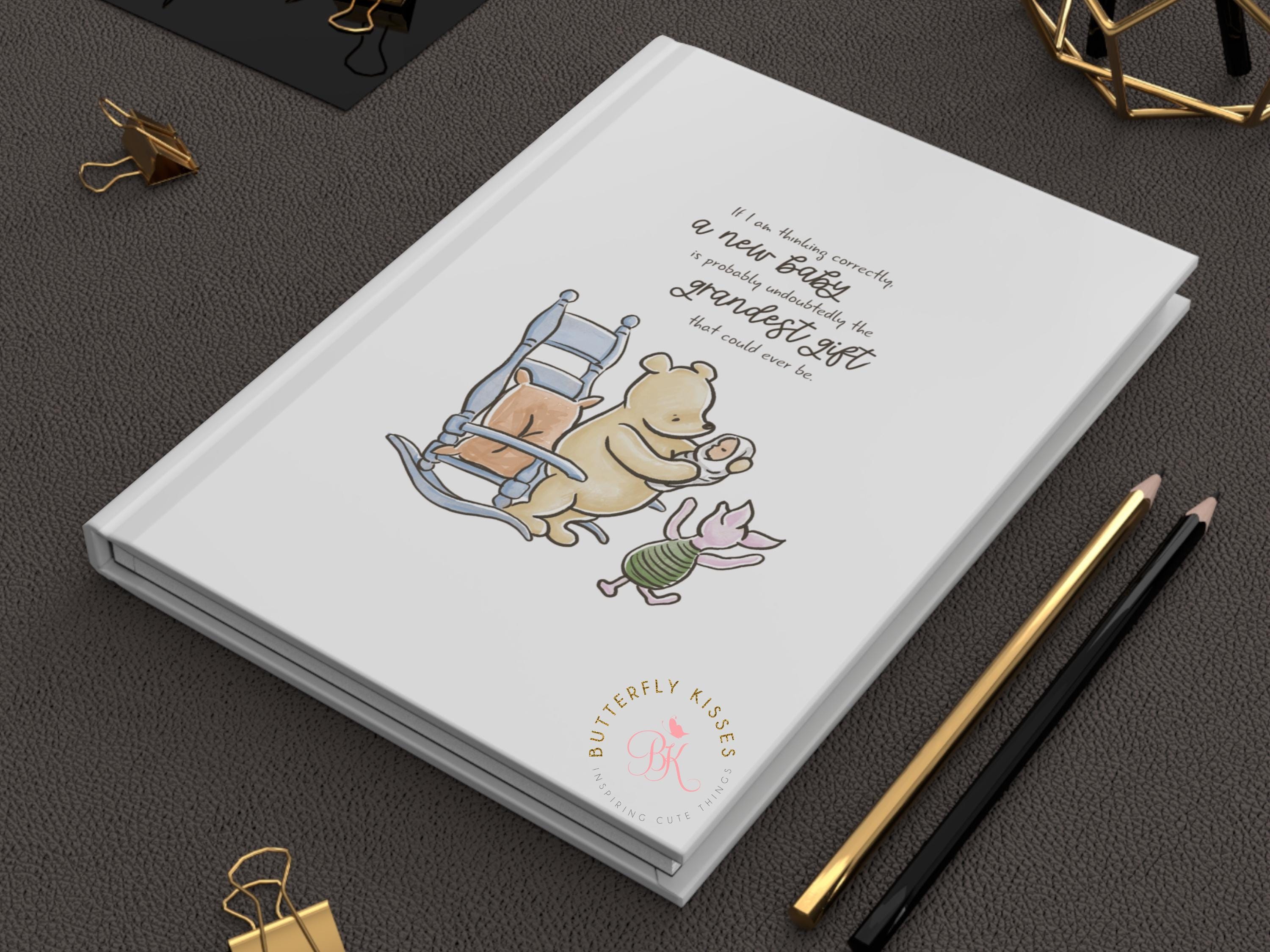 Winnie the Pooh Hardcover Journal, |classic Pooh Notebook | 100 Acre ...
