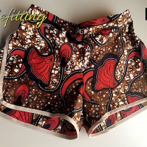 Ankara Home Shorts African Print Women Shorts