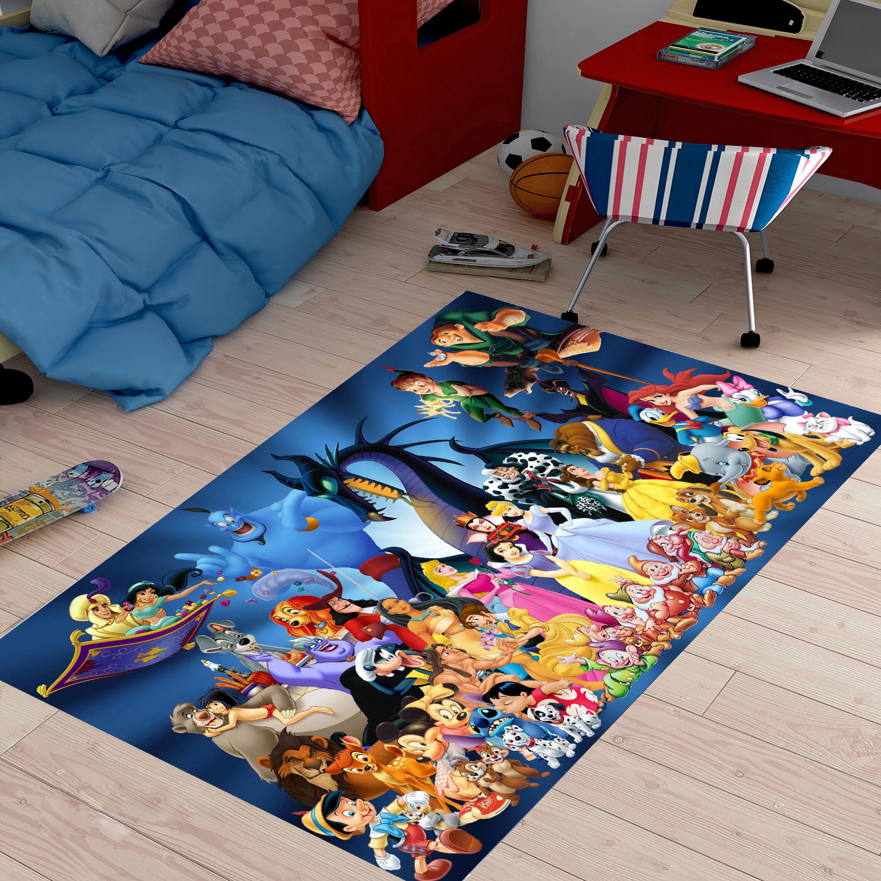 Discover Tappeto Disney, Tappeto per camera dei bambini, Tappeto di Topolino