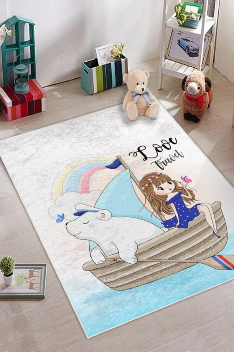 Childrens Room Rug Childrens Room Decor Rug for Kids Room Etsy