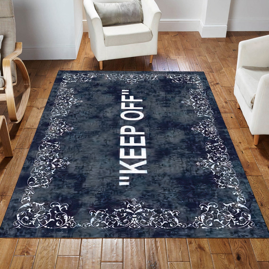 Keep off Rug Keep off Carpet Rug for Living Room Rug for Etsy