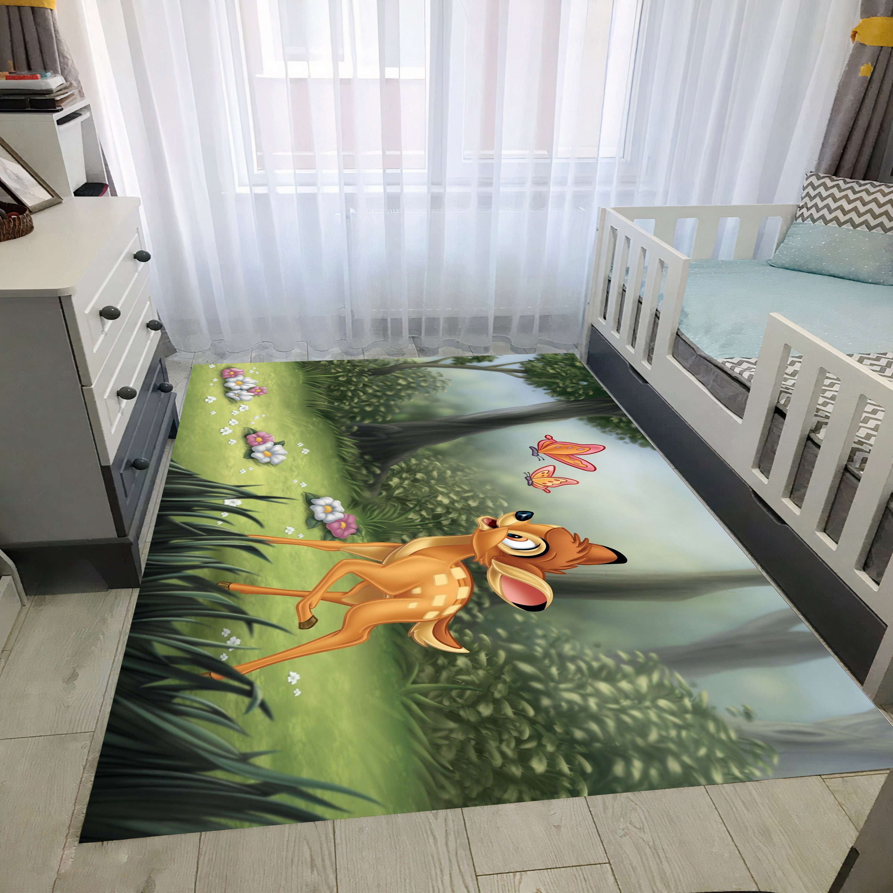 Discover Disney Bambi, Tappeto Disney Bambi, Tappeto per camera