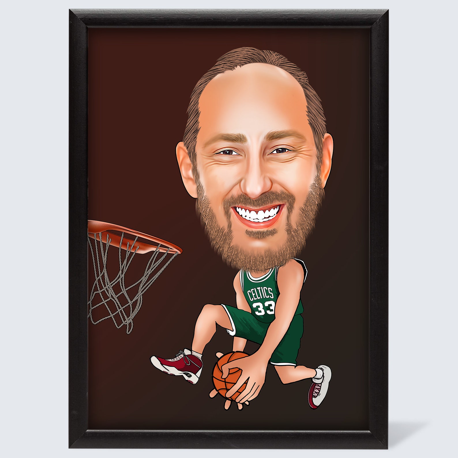 Sports Caricature Basketball Cricket Cheerleaders Soccer Etsy