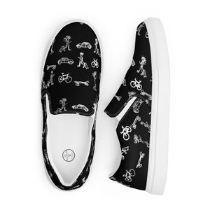 Night On The Go, WheresMsB - Women’s slip-on canvas shoes