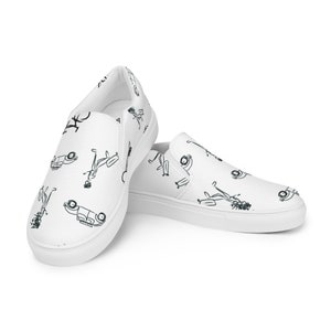 WheresMsB, On The Go - Men’s slip-on canvas shoes