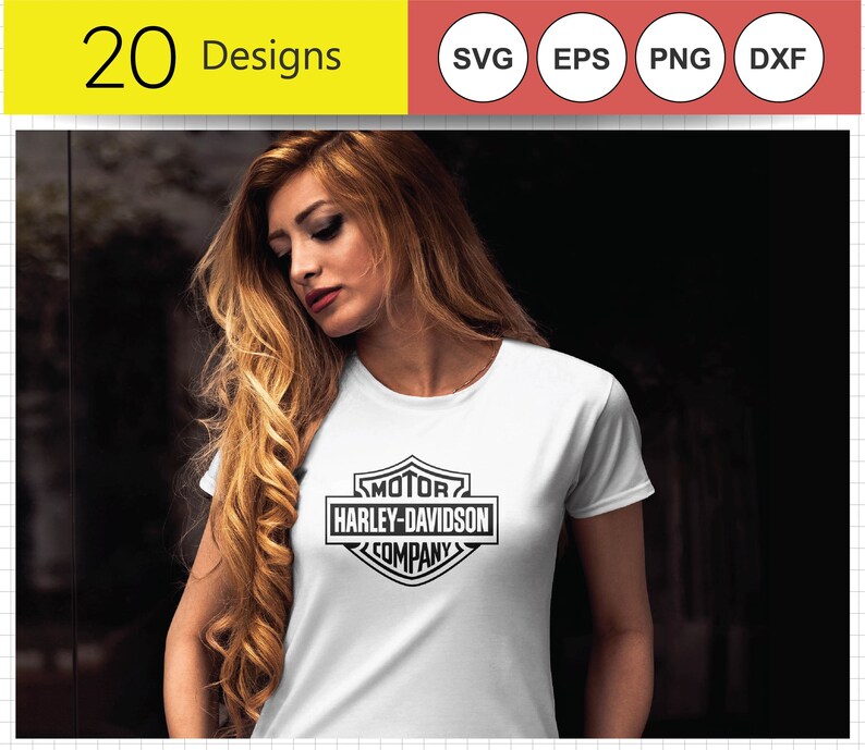 harley davidson svg harley bundle logo printable vinyl