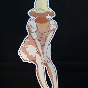 Herfststicker Blue Whisper