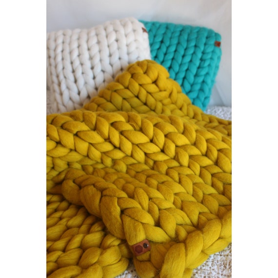 Chenille Yarn Amazon Thick Yarn Throw Blanket Merino Wool Giant