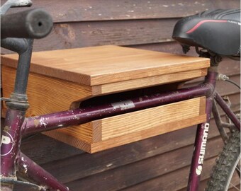 wood bike holder