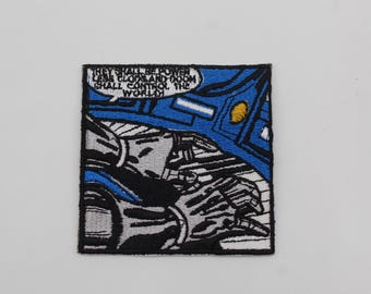 Individueller Aufnäher Metal Fingers Doom