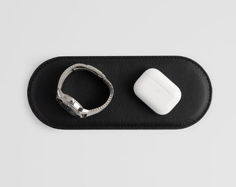 Stylish Leather Pad for Small Accessories – Leather Tray for Small Accessories – Home Decoration Tray