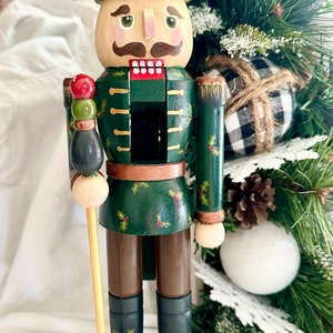 Holly nutcracker