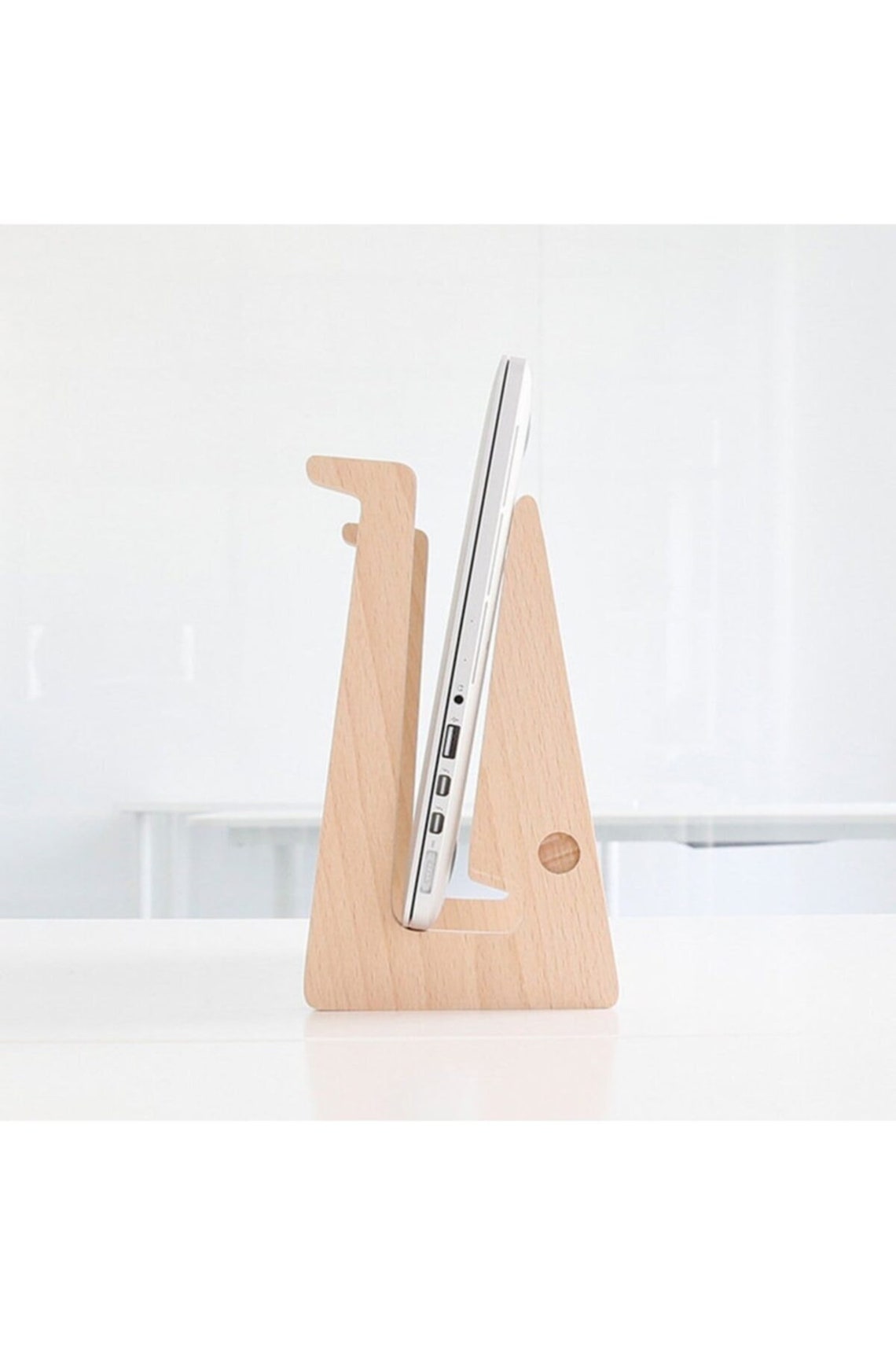 Holz LaptopStänder Holz NotebookStänder Macbook Pro Stand Etsy