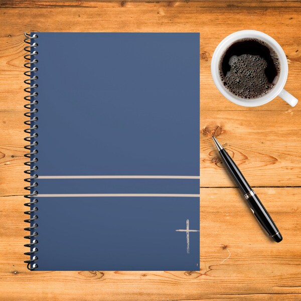 Men's Sermon Notes | 52 Week Notebook | Scripture and Key Points | Prayer Journal | Reflection Section