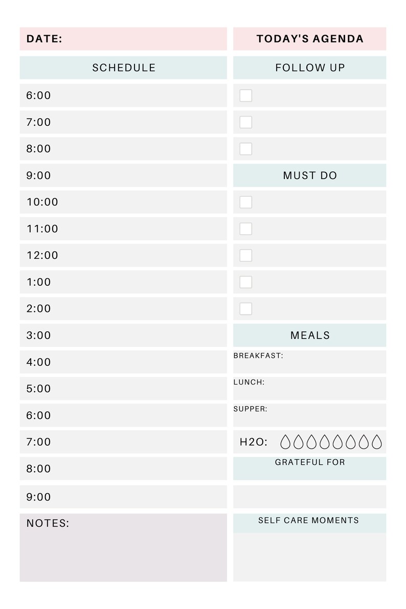 Nurse Planner Curated by Nurses for Nurses Quarterly Schedule Planning