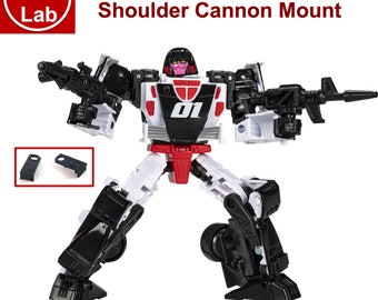 Shoulder Cannon Mount Upgrade Kit for Transformers Velocitron Legacy Crasher