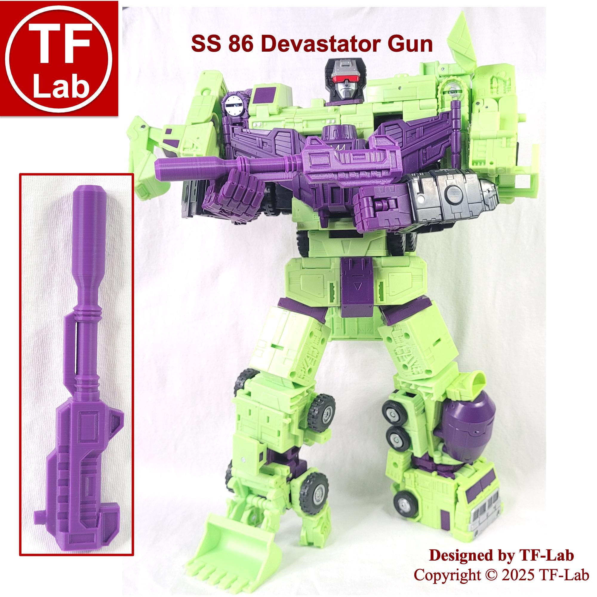 Gun Upgrade Kit: Transformers Studio Series SS 86 Devastator Tf-lab - Etsy