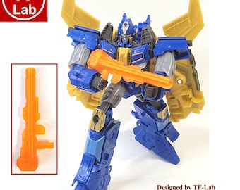 Kit de mejora de rifle para Transformers Studio Series Voyager One Sentinel Prime