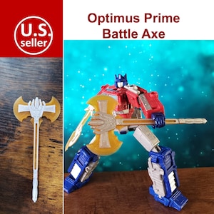 Battle Energon Axe for Optimus Prime Upgrade Kit Transformers War for Cybertron Kingdom/Siege/Earthrise Studio Series TF-Lab