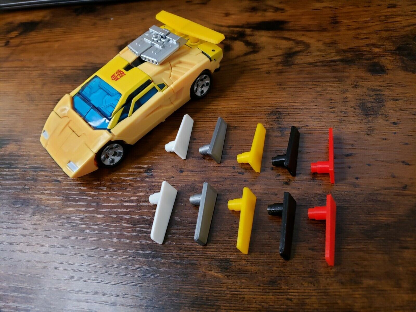Spoilers Upgrade Kit for Transformers WFC Sunstreaker