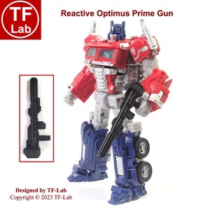 Gun/Blaster Upgrade Kit for Reactivate Optimus Prime Transformers TF-Lab