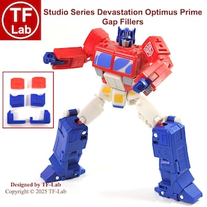 Gap Fillers/Covers for Transformers Optimus Prime Devastation Studio Series