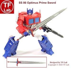 Sword for Studio Series SS 86 Optimus Prime Upgrade Kit Transformers TF-Lab