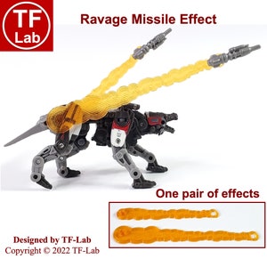 Upgradekit-effect: Transformers Studio Series SS 83 Soundwave Core Class Ravage