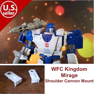 Transformers WFC Kingdom Mirage Shoulder Cannon Adapter Mount Upgrade Kit TF-Lab