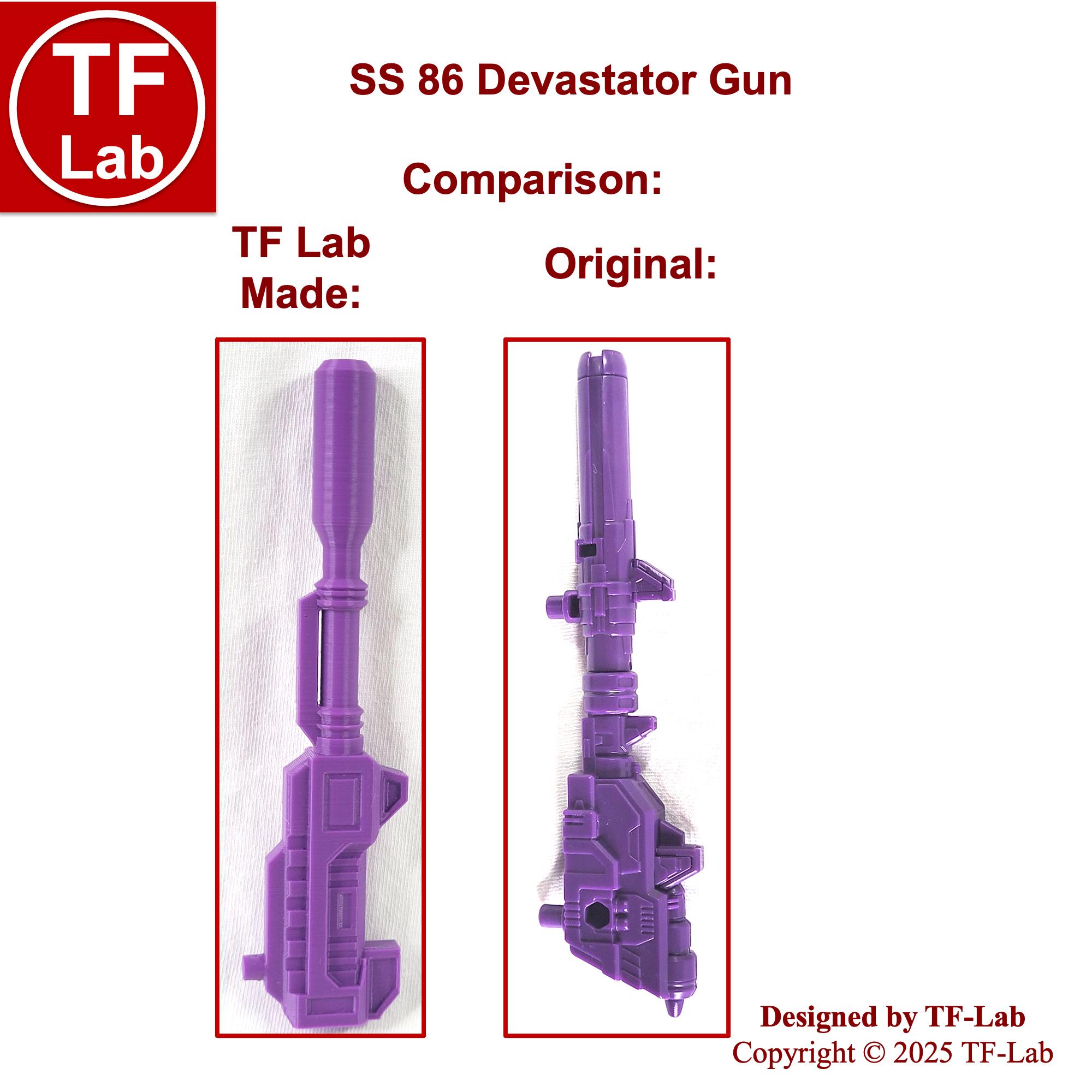 Gun Upgrade Kit: Transformers Studio Series SS 86 Devastator Tf-lab - Etsy