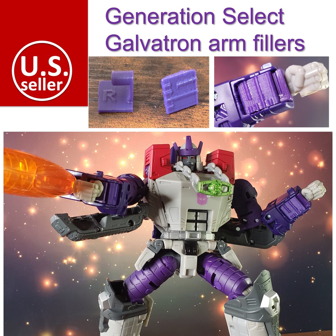 Transformers Generation Select Galvatron Arm Filler Fillet Upgrade Kit