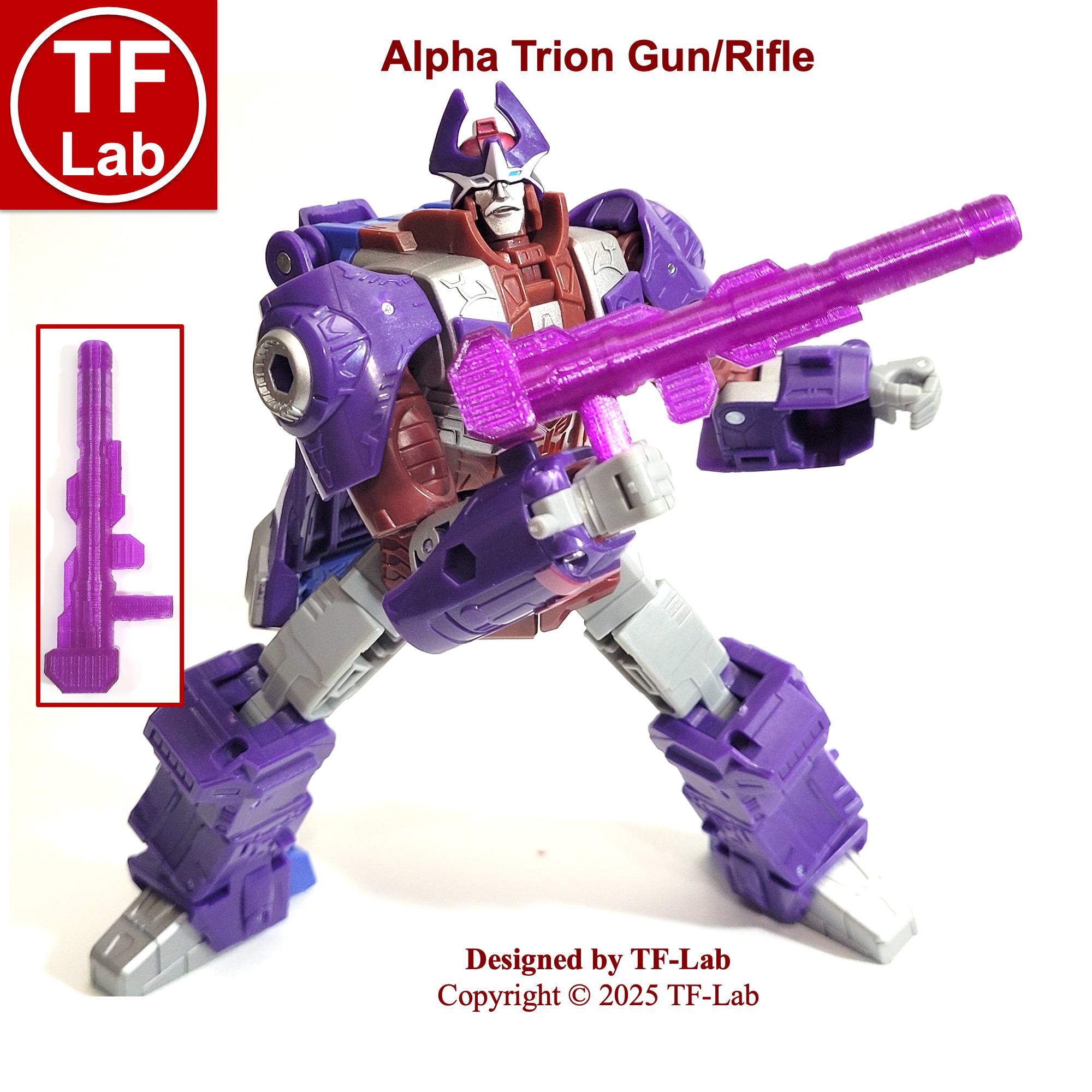 Gun + Staff Kit for Transformers Age of the Primes the Thirteen Alpha ...