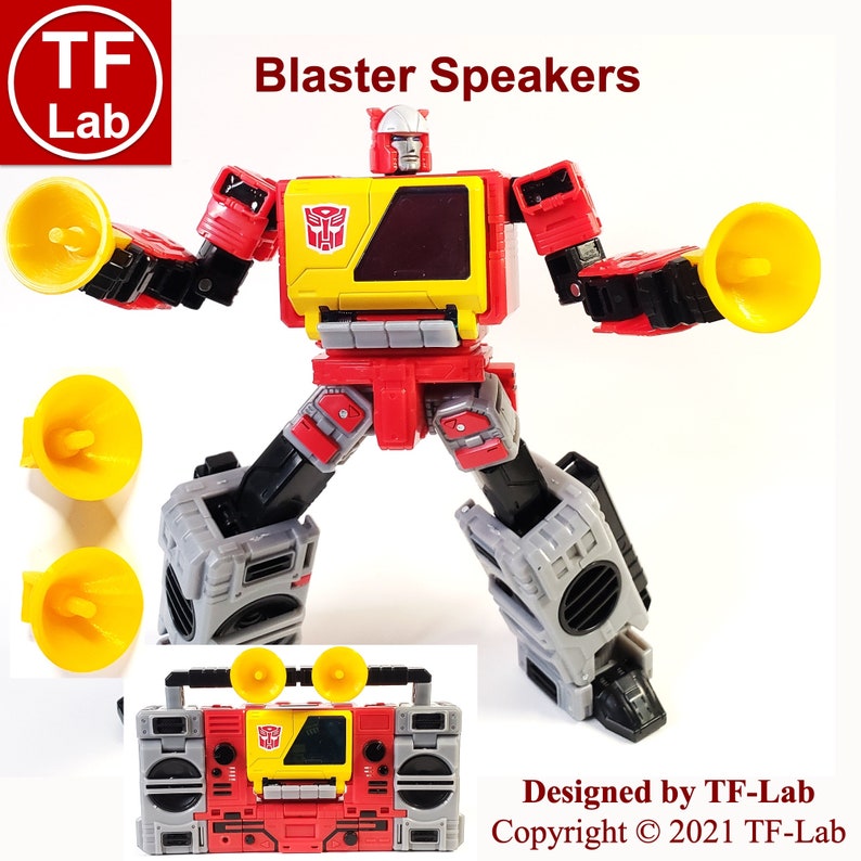 Upgrade Kit Transformers Kingdom/legacy Blaster Eject G1 Etsy