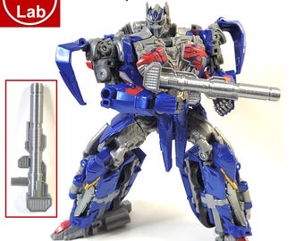 Pistola (plateada) para Transformers Optimus Prime Age of Extinction Studio Series