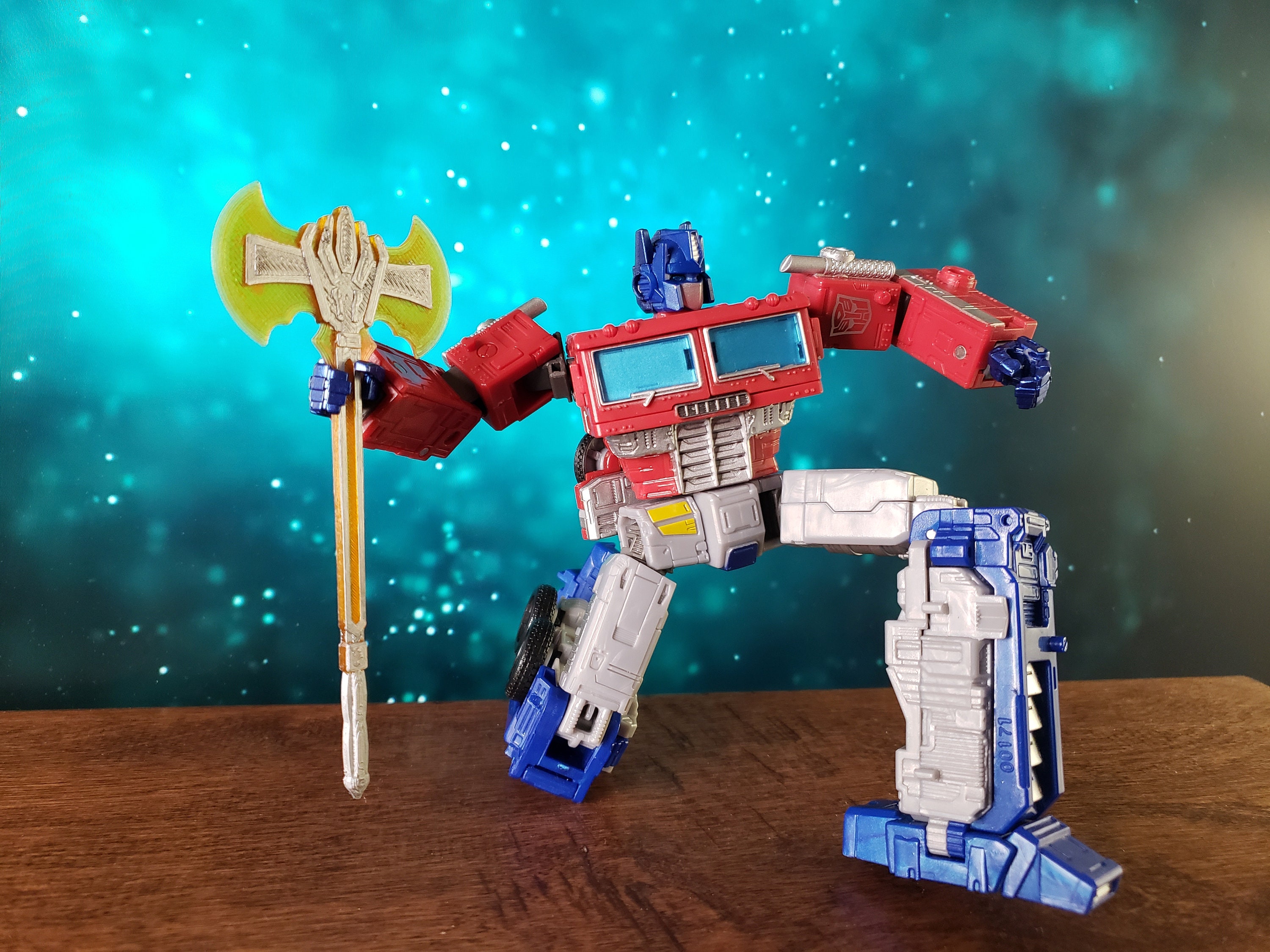 Battle Energon Axe for Optimus Prime Upgrade Kit Transformers Etsy