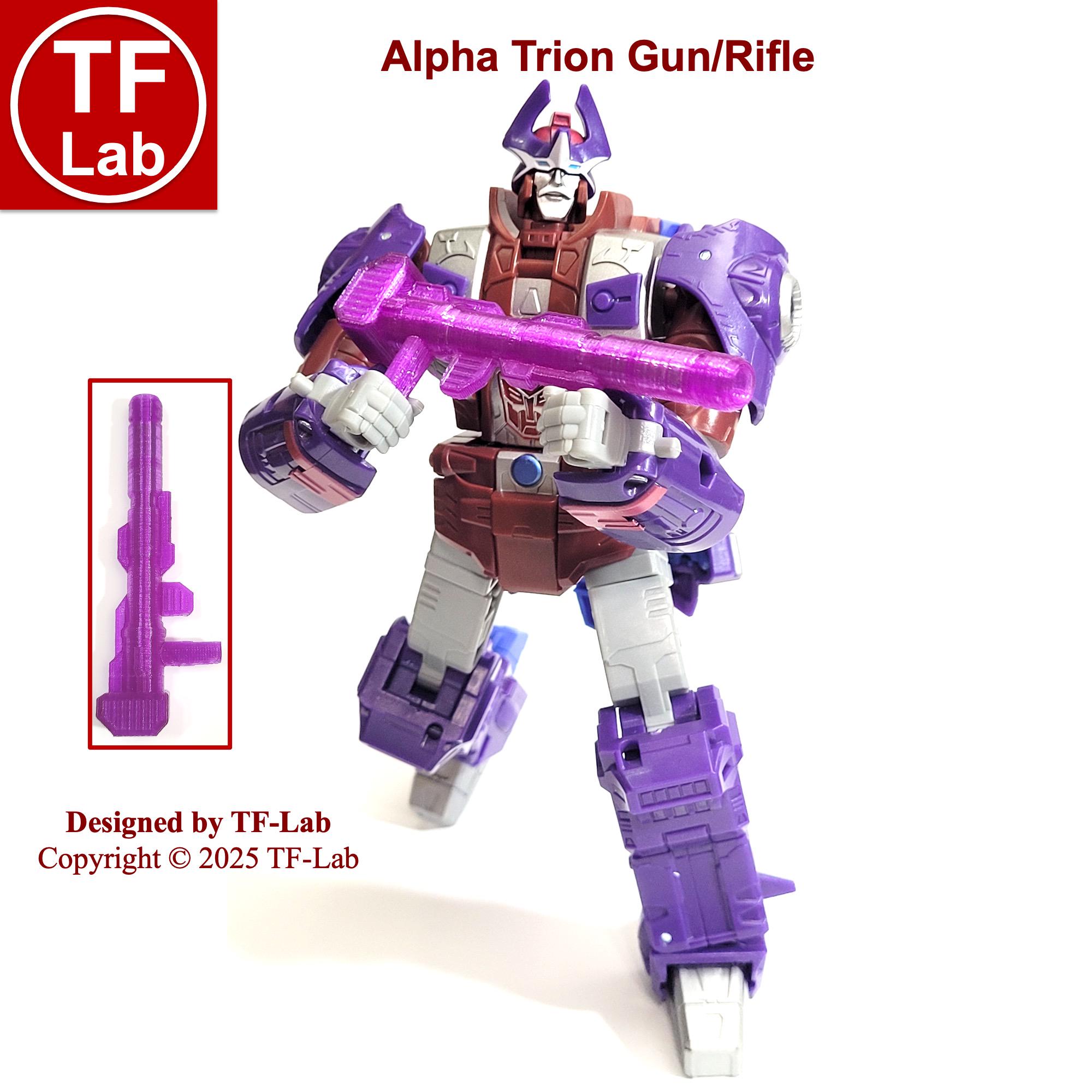 Gun + Staff Kit for Transformers Age of the Primes the Thirteen Alpha ...