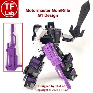 Upgrade Kit For Legacy Motormaster Menasor - Increase Height & Big Gun Filler 2 thumbnail image
