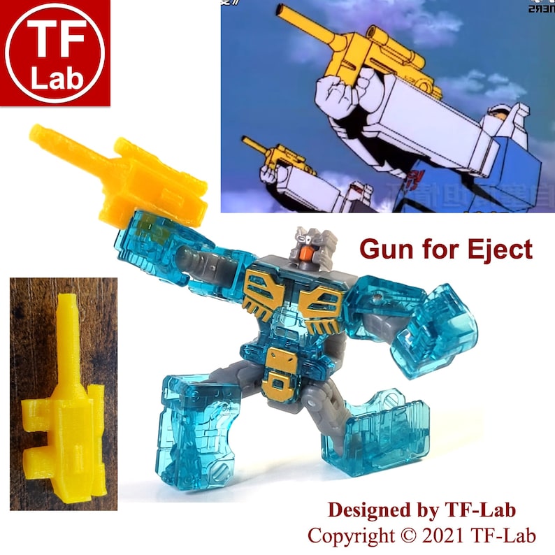 Upgrade Kit Transformers Kingdom/legacy Blaster Eject G1 Etsy