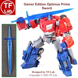 Sword Upgrade Kit for Transformers Studio Series 03 Gamer Optimus Prime TF-Lab