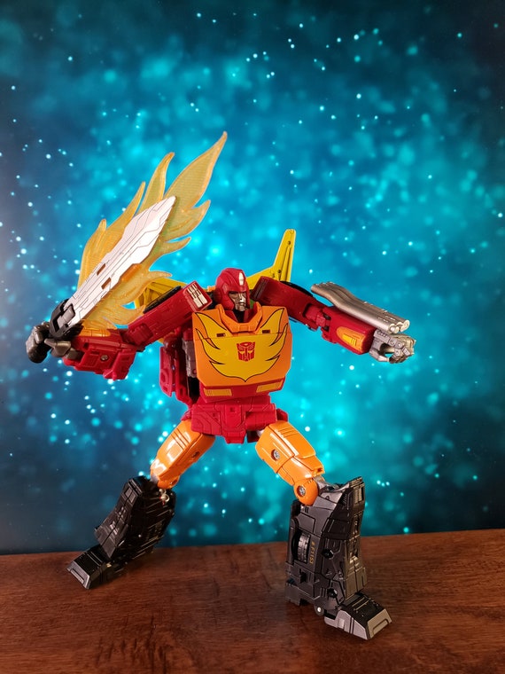 Upgrade Kit For Kingdom Rodimus Prime Weapon Car Air Conditioner Circular Saw