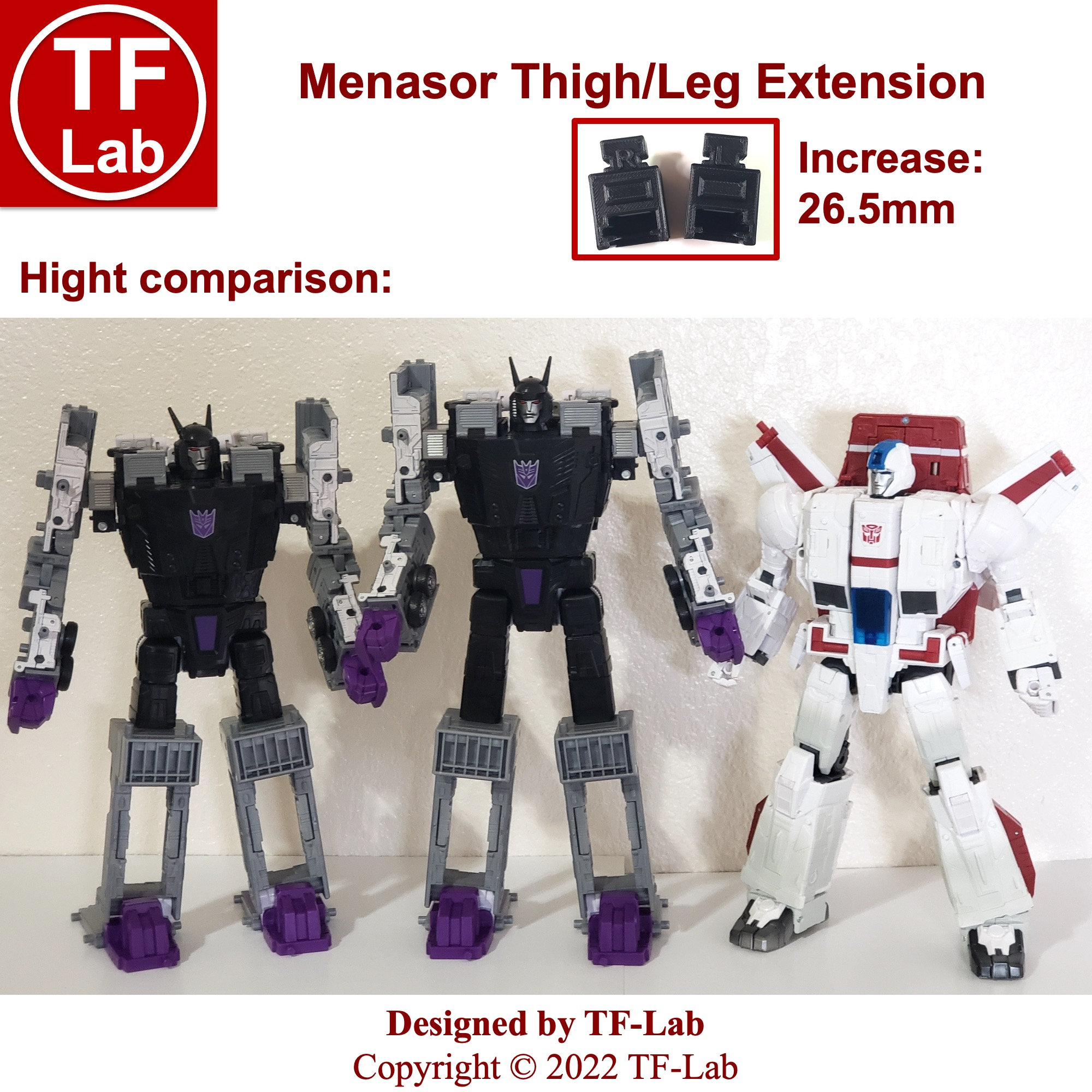 YYW-42 Shoulder Leg Extension Upgrade Kit For Legacy Beast Core