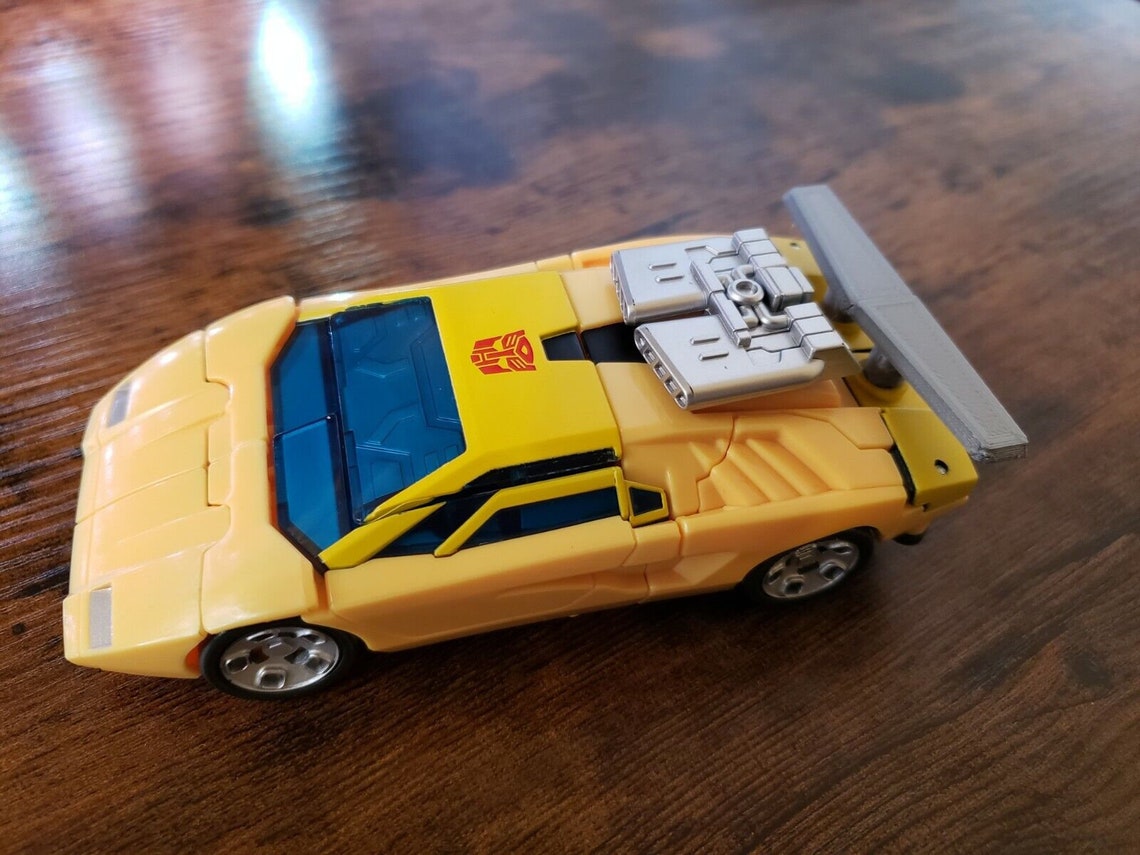 Transformers Spoiler Box Spoilers Upgrade Kit for Transformers WFC Sunstreaker Spinout Cordon Tf ...