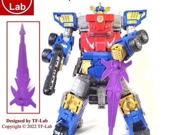 Star Saber Sword Upgrade Kit for Transformers Legacy Armada