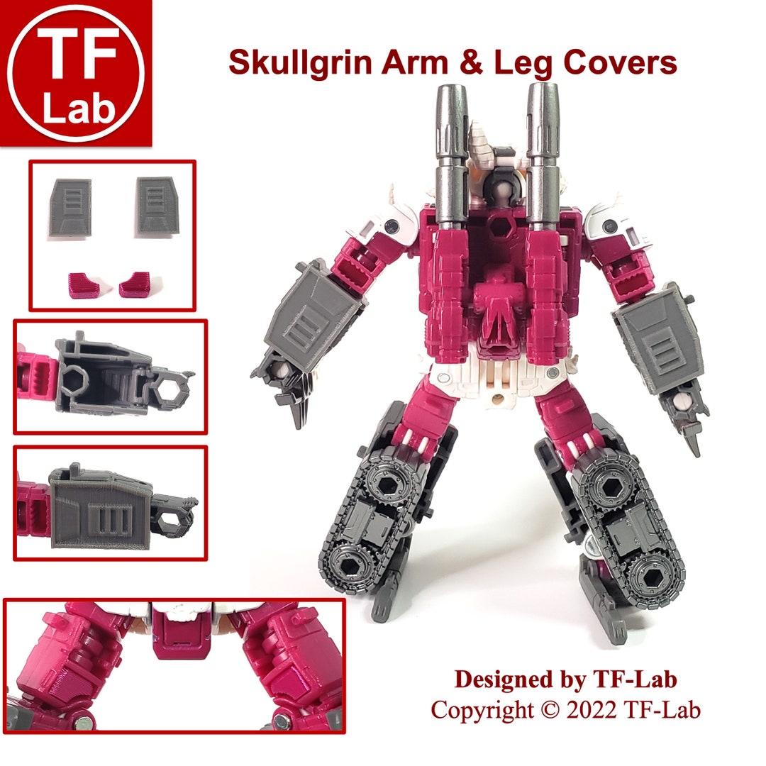 Skullgrin Arm Leg Covers Fillers of Transformers Legacy