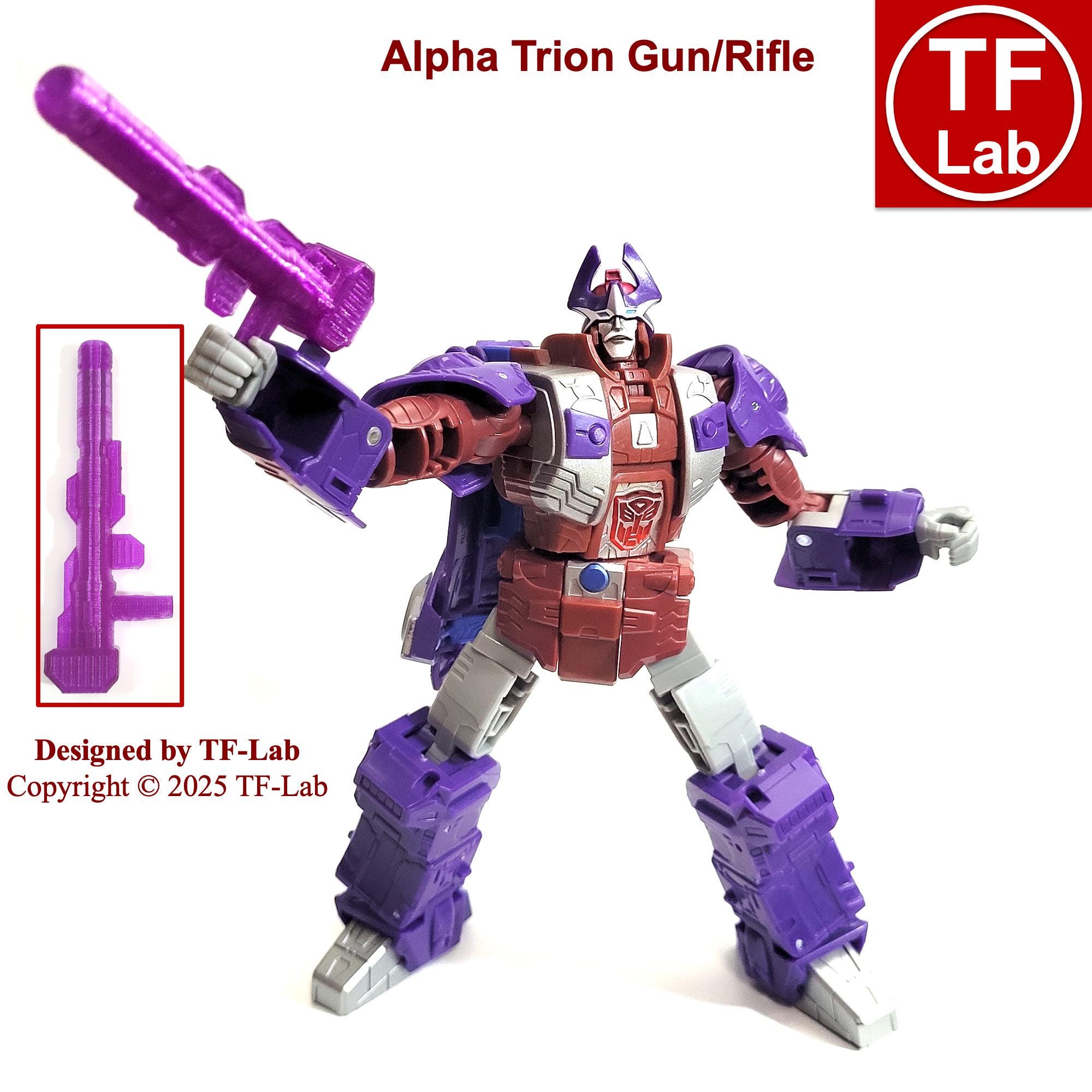 Gun + Staff Kit for Transformers Age of the Primes the Thirteen Alpha ...